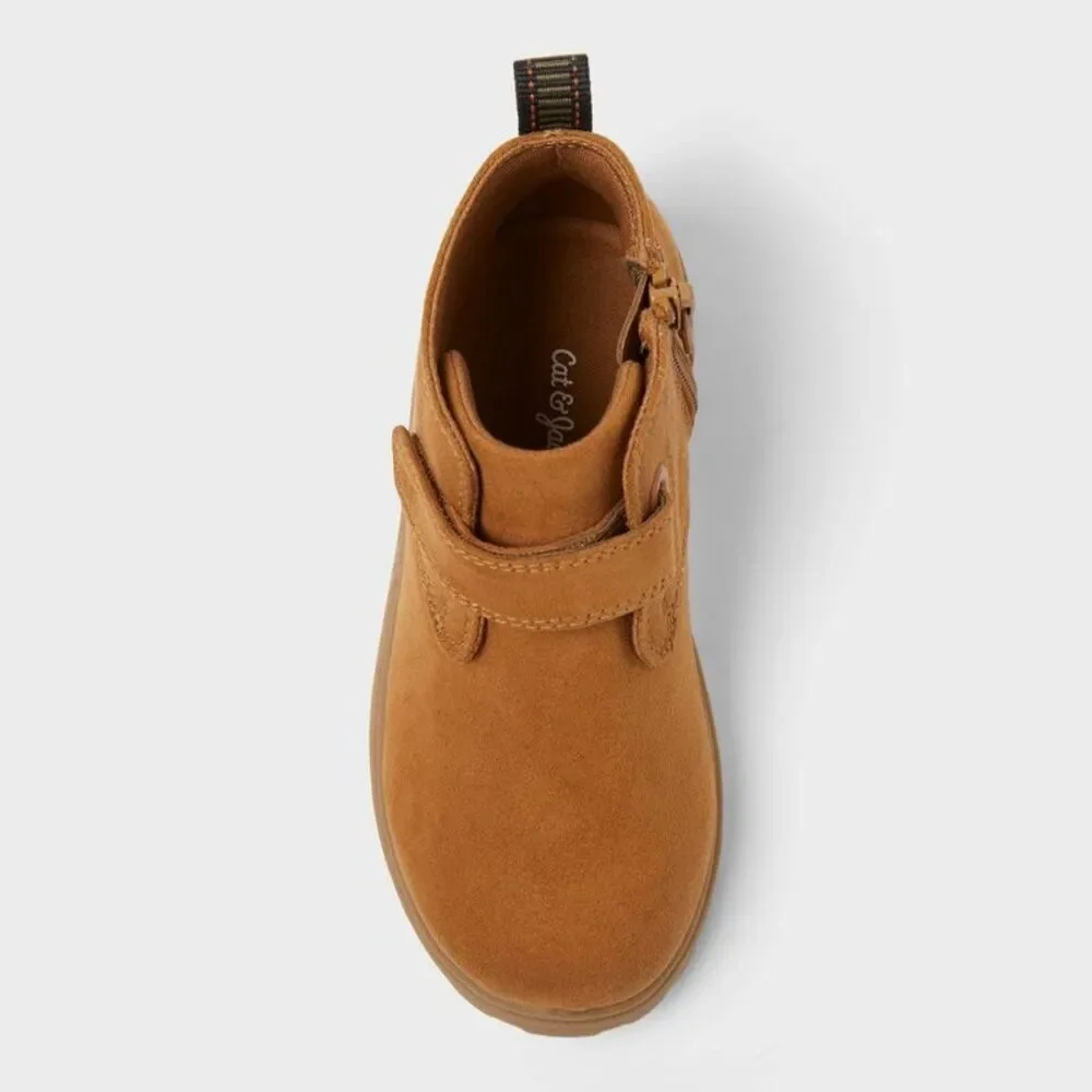Toddler Grayson Chukka Boots - Cat & Jack Cognac 10T